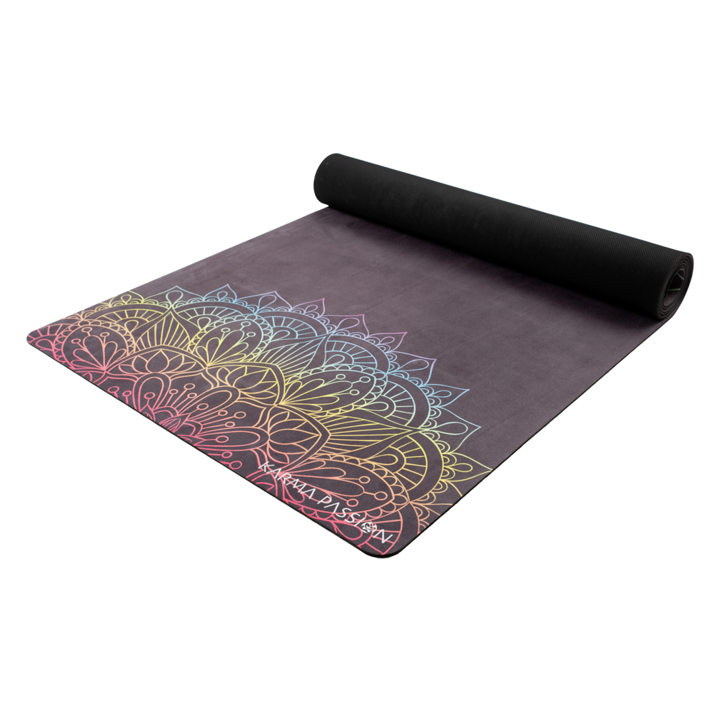 Tapis de yoga antidérapant en liège pliable de 5 mm d'épaisseur Tapis  d'exercice